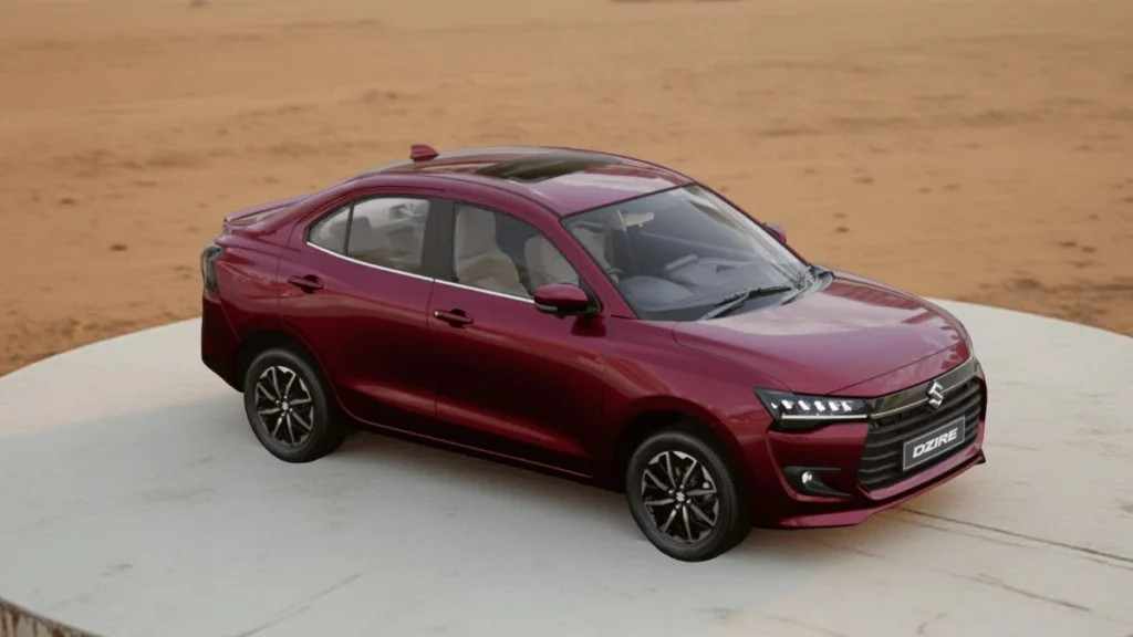 New Maruti Dzire 2025 की कीमत, माइलेज और सेफ्टी फीचर्स