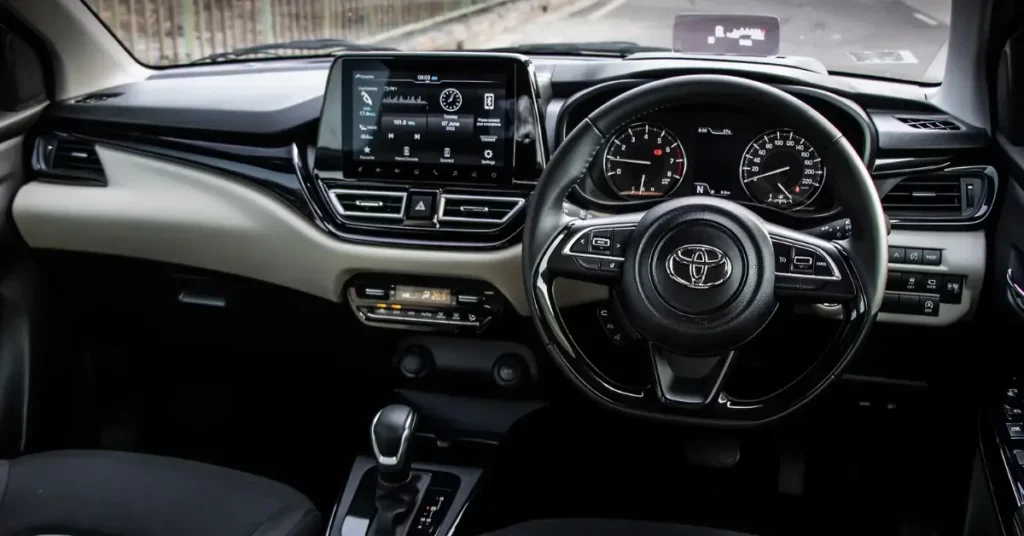 toyota glanza interior image