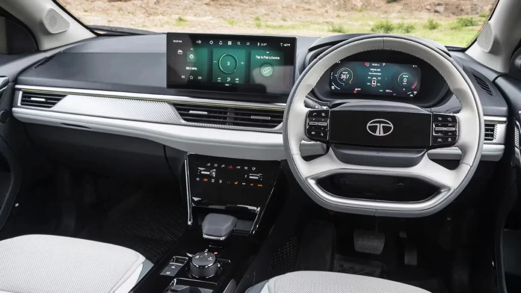 Tata Curvv EV 2025 Interior Image