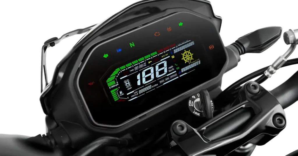 Bajaj Dominar 250 instrument cluster display image