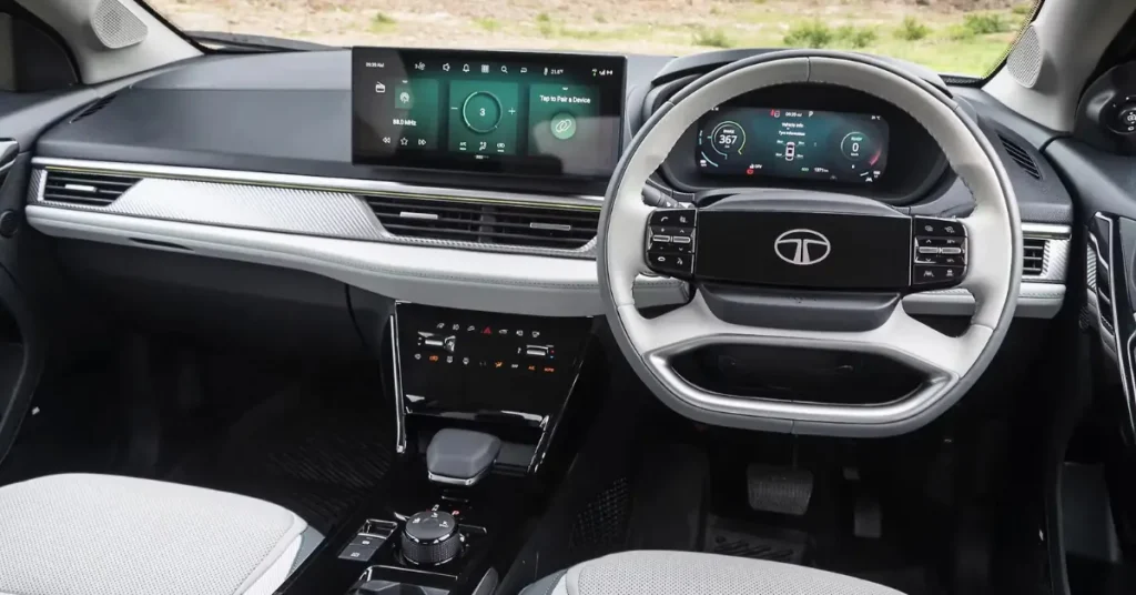 Tata Harrier Ev Interior Image